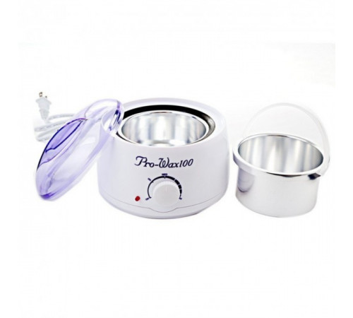 Воскоплав с терморегулятором PRO-WAX 100 для воска в банке, в гранулах, в таблетках 400 мл AE-49