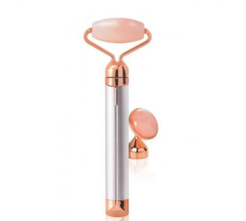 Масажер ролик електричний для особи Facial Roller Massager. Колір бежевий SV-41