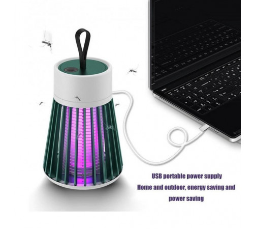 Уничтожитель насекомых для дома Electronic shock Mosquito killing lamp НА АККУМУЛЯТОРЕ для похода на природу AN-60