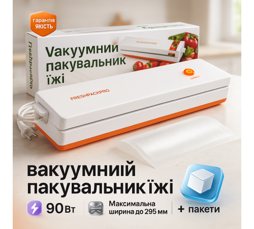 Вакуумний пакувальник для зберігання поживних речовин, Бюджетний вакууматор, Багатоцільовий вакууматор UX-51
