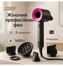 Качественный фен для волос, Фен практичный, Хороший фен для выпрямления волос Хороший SU-74