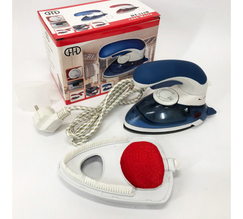 Відпарювач портативний для прасування одягу Mini Steam Iron HT-558B, Праска-відпарювач для тканин TX-56