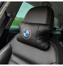 Подушка подголовник бабочка BMW, Автомобильная подушка для шеи с лого подголовник для водителя OM-61