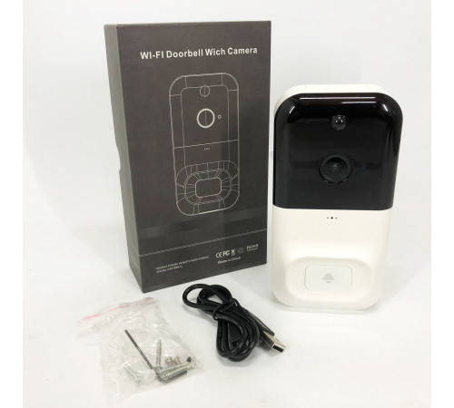 Цифрова ip камера wifi SMART DOORBELL X5 wifi, Відеокамера для стеження, Камера поворотна вулична EB-69