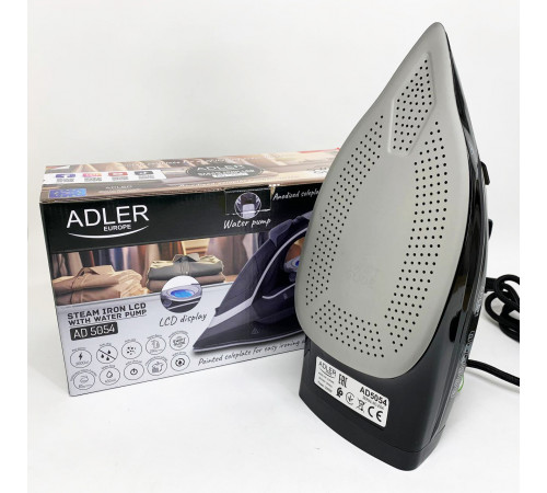 Качественный электрический утюг для дома Adler, Утюг паровой для деликатной глажки CQ-70