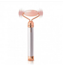 Масажер ролик електричний для особи Facial Roller Massager. Колір бежевий SV-41