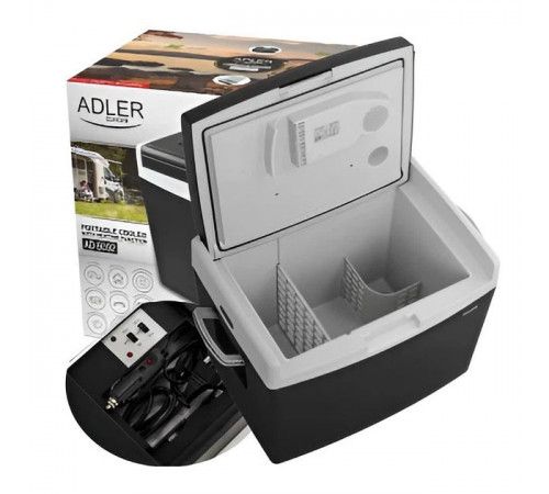 Холодильник туристический Adler AD 8092 40L с функцией охлаждения и нагрева 12V/230V VX-60