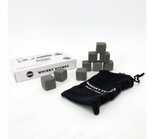 Камни для виски Whiskey Stones из стеатита (9шт) HD-83