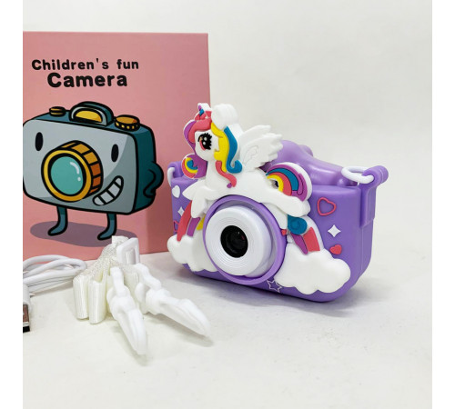 Дитячий фотоапарат X2A Purple BD-11 за 676 грн
