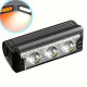 Фара для велосипеда с зарядкой FY-339B-3LED(white+yellow), Велофонарь противоударный UP-39