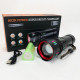 Яркий тактический фонарик NIGHT VISION NV-708, Фонарик на юсб зарядкой для дома, Сверхмощный фонарь лед KU-71