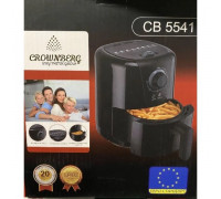 Фритюрница для дома с таймером Crownberg CB-5541 на 1.5 л безмасляная фритюрница 1200 Вт ZP-21