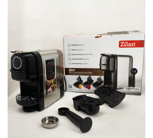 Кавомашина капсульна Zilan ZLN2846 20 Bar 700мл 1400Вт сенсорна ZO-92 за 6337 грн