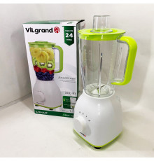 Бытовой мощный измельчитель продуктов VILGRAND, Качественный измельчитель с стеклянной чашей AG-34