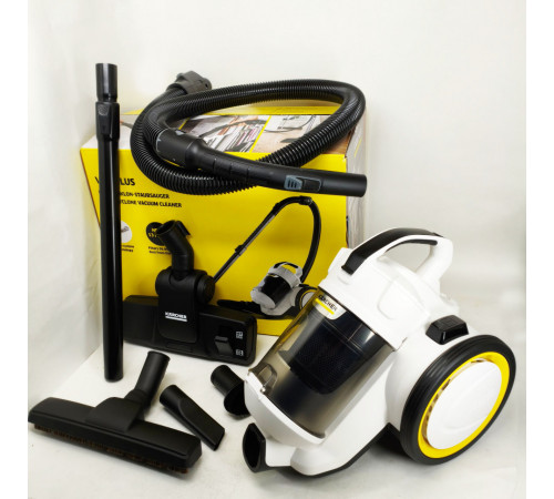 Циклонный пылесос для уборки Karcher VC 3 Plus, Контейнерный пылесос без мешка для сбора пыли TL-77