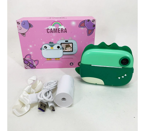 Креативный детский фотоаппарат с инста-печатью, Камеры моментальной печати, Мгновенный принтер детский YW-76