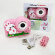 Детский фотоаппарат M03 PINK RABBIT TM-58
