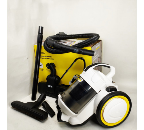 Циклонный пылесос для уборки Karcher VC 3 Plus, Контейнерный пылесос без мешка для сбора пыли TL-77