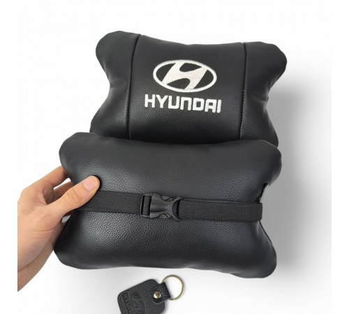 Сувенирные автомобильные подушки Hyundai, Подушки с логотипом от производителя Дорожные SW-32