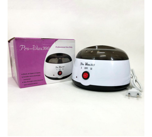 Воскоплав с терморегулятором PRO-WAX 100 для воска в банке, в гранулах, в таблетках 400 мл AE-49