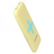 Power Bank AWEI P98K (Беспроводная зарядка) 7000 mAh. Цвет: желтый XJ-85
