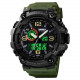 Цифровые часы для активного образа жизни SKMEI 1520AG ARMY GREEN, Оригинальные спортивные часы XK-89