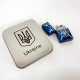 Необычная зажигалка, Зажигалка на подарок электрическая USB с индикатором заряда DA-21