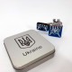Необычная зажигалка, Зажигалка на подарок электрическая USB с индикатором заряда DA-21