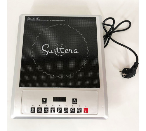 Электроплита настольная от сети Suntera ICD-1012, 2000 Вт, Настольная плиты для кухни OS-33