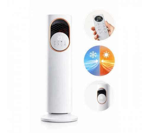 Напольный кондиционер-обогреватель Domotec MS-1630 3в1 с увлажнителем воздуха, портативный электрический FJ-36