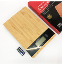 Компактні кухонні ваги для зручності приготування їжі MATARIX MX-406 5кг Wood, Точні ваги для кухні EC-23