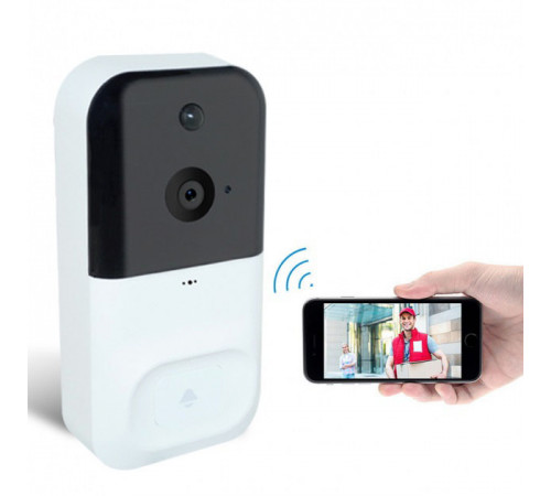 Цифрова ip камера wifi SMART DOORBELL X5 wifi, Відеокамера для стеження, Камера поворотна вулична EB-69