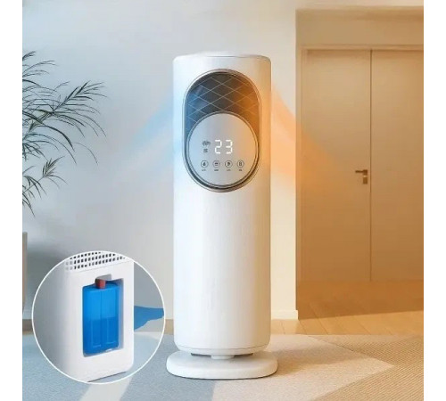 Напольный кондиционер-обогреватель Domotec MS-1630 3в1 с увлажнителем воздуха, портативный электрический FJ-36