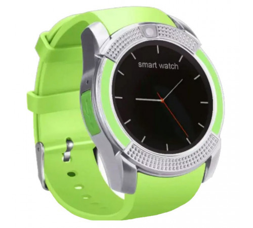 Розумні смарт-годинник Smart Watch V8. Колір: зелений AI-85 за 581 грн