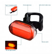 Фонарь для ночной езды MY-2106, 38LED, Задний стоп велосипед, Задний велофонарь, Велофонарь на багажник RF-83