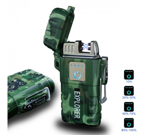 Топ зажигалок с USB-зарядкой, Аккумуляторная электро зажигалка, Зажигалка импульсная электронная USB VN-72