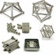 Магнитные шарики Buckyballs, Магнитная головоломка антистресс neocube, Неокуб фигуры YM-48