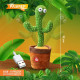 Музична гра танцюючий кактус, яктус, Повторюшка dancing cactus, Танцюючий кактус повторюючий звуки RS-53 за 331 грн