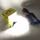 Налобный фонарь для точных работ PLD-2119B-XPE+2COB(white+red), Фонарь для походов на лоб DA-35