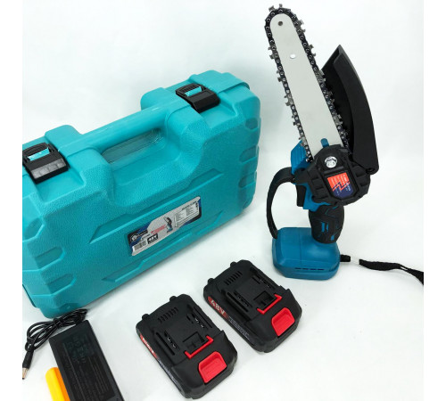 Ручна ланцюгова пила на батареї 6"(15 см) Domotec 24V, Пилка садова складна, Міні-пила ланцюгова садова KA-79