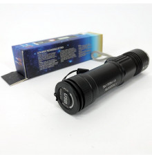 Ручной фонарь с 18650 аккумулятором SY-1903C-P50+SMD+RGB, Фонарь аккумуляторный светодиодный мощный BQ-77