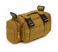 Сумка - підсумок тактична поясна Tactical військова, сумка нагрудна з ременем на плече 5 літрів кордура XM-39