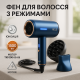 Фен для ефективного укладання волосся Adler, Фен для об'ємної укладки волосся з режимами LG-13