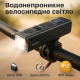 Алюминиевый фонарь для переднего колеса MT-007-T6, Фонарик для катания на велосипеде KP-15