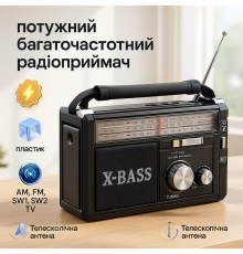 Сучасні радіоприймачі в стилі ретро, Радіоприймач програвач, Радіоприймач ретро AM FM ZQ-68