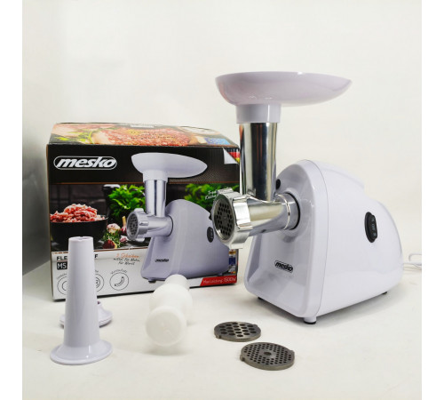 Кухонна м'ясорубка соковижималка Mesko MS 4809 1500Вт, М'ясорубка овочерізка соковижималка LS-70
