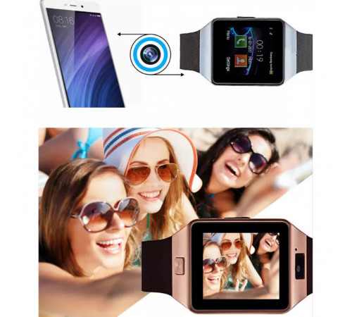Смарт-часы Smart Watch Q18. Цвет: золотой VE-68