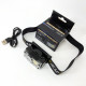 Фонарь на голову для туристов YY-19B-3SMD+2COB(white+yellow+red), Налобный фонарь с ремешком на голову OQ-14