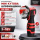 Аккумуляторная мини шлифмашина Boxer BX-3293 АКБ 2x18V скорость вращения 12500 об/мин диаметр диска 76мм EM-92