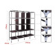Удобный тканевый шкаф для дома 170*45*170см Storage Rack, Портативный тканевый шкаф органайзер NH-49